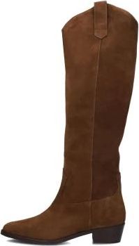 Notre-V Schoenen, Dames, Bruin, 41 EU, Su&egrave;de, Elegante Su&egrave;de Hoge Laarzen