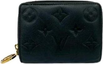 Louis Vuitton Pre-owned Wallets, female, Black, Size: ONE SIZE Pre-owned Canvas Wallet
