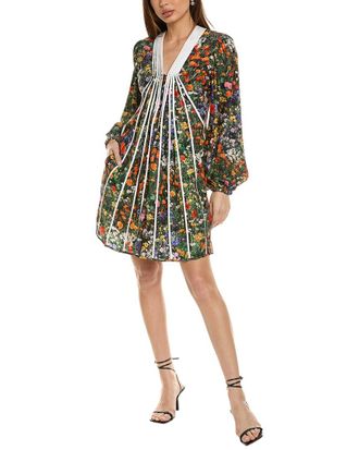 Stella McCartney Stella Mccartney Rylie Silk Mini Dress