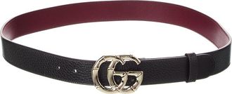 Gucci Gg Marmont Leather Belt