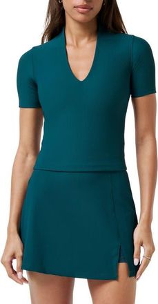 Travis Mathew Limitless Moveknit Top in Dark Sea at Nordstrom, Size Xx-Large