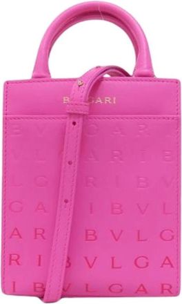 Bulgari Pre-owned Mini Bags, female, Pink, Size: ONE SIZE Pre-owned Vintage Mini Bag