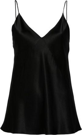 Max Mara Black Silk tank top