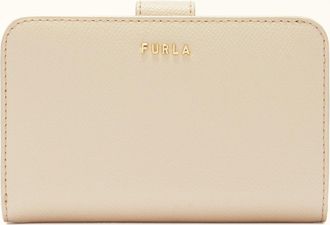 Furla Classic Compact Wallet M Ballerina I Pink Andromeda Calf Leather Woman