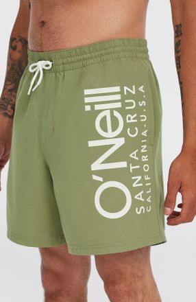 O'Neill Badehose ONEILL ORIGINAL CALI 16 SWIMSHORTS, Herren, Gr. M, N-Gr, gr&uuml;n (avery fern), Obermaterial: 100% Polyester, Badehosen Badehose