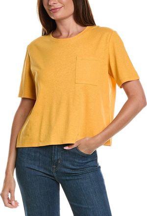Lafayette 148 New York Linen-Blend T-Shirt