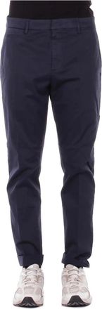 Dondup Joe Broeken - Heren - Chinos - Blauw - W36 - Katoen - Broeken
