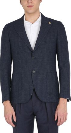 Lardini Single-Breasted Jacket-Uomo