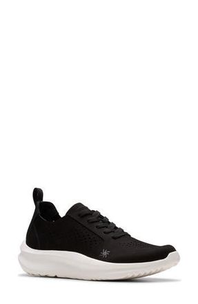 Clarks Solevana Style Walking Shoe - Wide Width Available in Black at Nordstrom Rack, Size 9