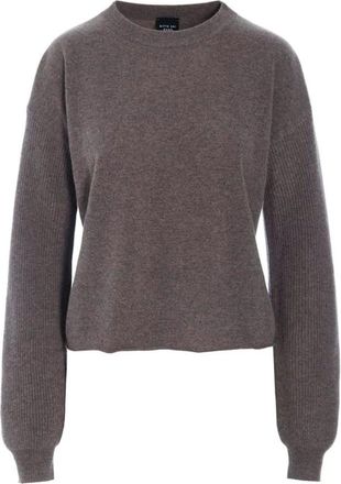 Bitte Kai Rand Cashmere Knit Blouse - Dames - Cashmere truien - Grijs - XL - Kasjmier - Truien & Vesten