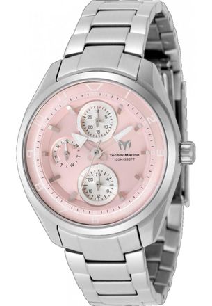 Technomarine Womens TM-318108 Ladies Ocean Quantum Watch - Silver - One Size