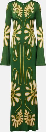 Cala de la Cruz Amay printed maxi dress