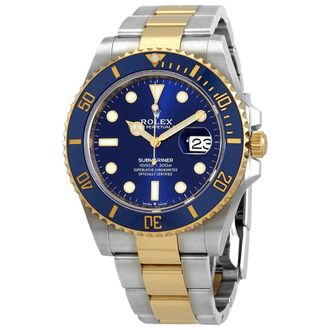 Rolex Pre-owned Rolex Submariner Blue Dial Mens Watch M126613LB-0002