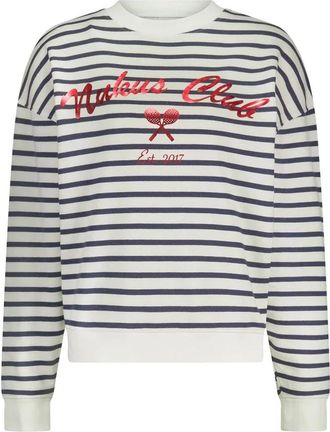 Nukus Paige Sweater Stripe - Dames - Sweatshirts - Veelkleurig - 2XL - Hoodies & sweatvesten