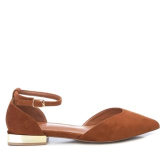 Xti Womens Suede Pointy Toe Ballet Flats By XTI