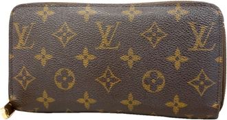 Louis Vuitton Brown Long Wallet (Bi-Fold) (Pre-Owned)