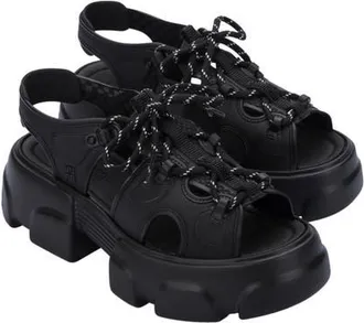 Melissa Camp Platform Sandal in Black at Nordstrom, Size 10