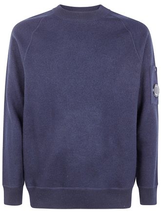C.P. Company C. P. COMPANY Knitwear Crew Neck In Merino Wool Felted