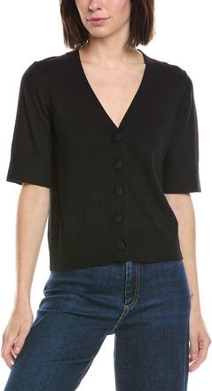 CeCe by Cynthia Steffe Cece V-Neck Wool-Blend Cardigan