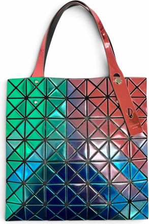 Issey Miyake Metallic Multi-Color Elastane Polyester Tote Bag (Pre-Owned)