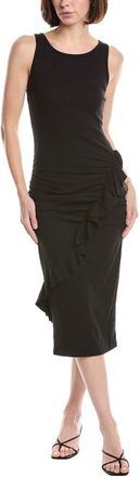 Michael Stars Shira Ruffle Midi Dress