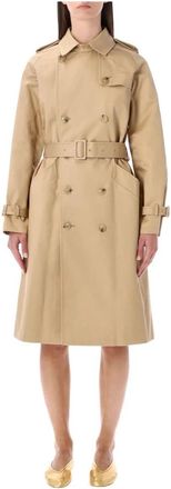 A.P.C. Greta Trench - Dames - Trenchcoats - Beige - S - Katoen - Jassen