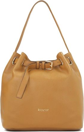 Kazar Safie Handtas - Dames - Schoudertassen - Bruin - ONE Size - Leer - Tassen