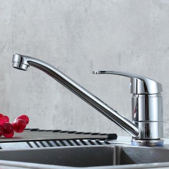OEM Grifo De Cocina De Alta Presi&oacute;n Giratorio 360&deg;, Grifo De Fregadero, Grifo Mezclador Monof&aacute;sico Con Aireador Extra&iacute;ble