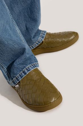 Bottega Veneta Slip-on Shoes Sawyer, Mens, Green