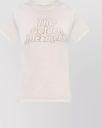 Golden Goose viscose-blend printed t-shirt
