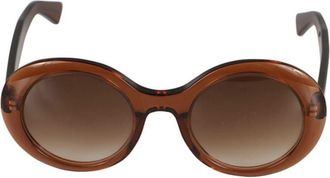 K&agrave;dor Audrey Gradient Large Rounded Sunglasses
