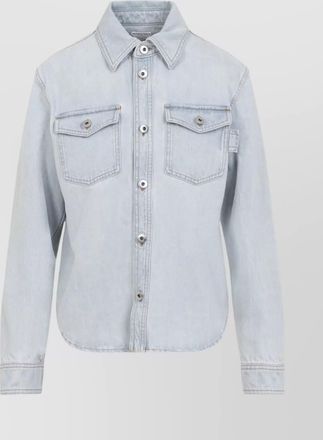 Bottega Veneta denim regular-fit shirt jacket