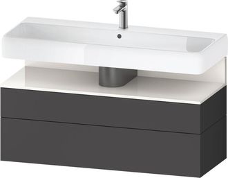 Duravit Qatego Mueble Bajo Lavabo, 1 Extra&iacute;ble Y 1 Caj&oacute;n, - Duravit