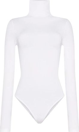 Wolford Colorado String Body - Dames - Bodies - Wit - XS - Katoen - Tops