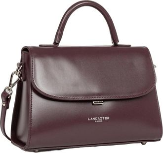 Lancaster Suave Even Flap Handbag - Dames - Tassen - Rood - Maat: ONE Size Leer