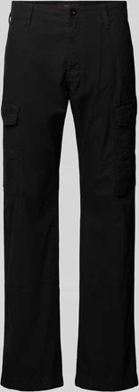 G-Star Straight Fit Cargohose mit Ges&auml;&szlig;taschen in Black, Gr&ouml;&szlig;e 31/34