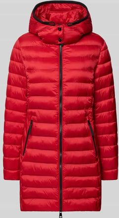 Fuchs Schmitt Regular Fit Steppmantel mit Kapuze in Rot, Größe 44