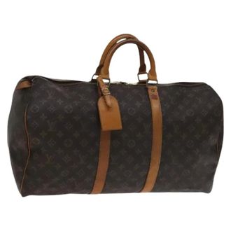 Louis Vuitton Pre-owned Weekend Bags, female, Brown, Size: ONE SIZE Pre-owned Boston Bag