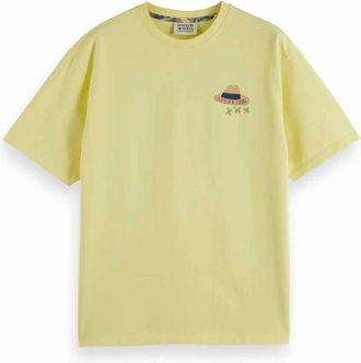 Scotch & Soda Heren, Tops, Geel, Maat: M