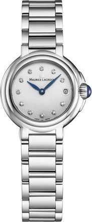 Maurice Lacroix Fiaba Quartz Diamond Silver Dial Ladies Watch FA1003-SS002-170-1