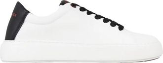 Alexander Smith London - Heren - Sneakers - Wit - 42 EU - Leer - Schoenen