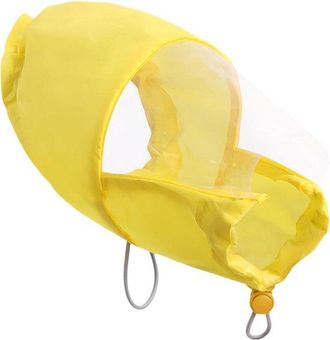 OEM Protector Auditivo Para Perros Para La Ducha, Gorro De Ba&ntilde;o Para Perros, Protecci&oacute;n Durante El Ba&ntilde;o, Impermeable Y Ajustable, Talla L, Amarillo