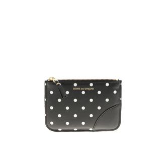 Comme Des Gar&ccedil;ons Clutches, female, Black, Size: ONE SIZE Small Pouch Polka Dot