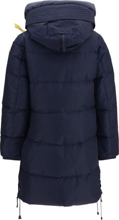Parajumpers Womens Jacket Bear Long Down Blue Navy Coat