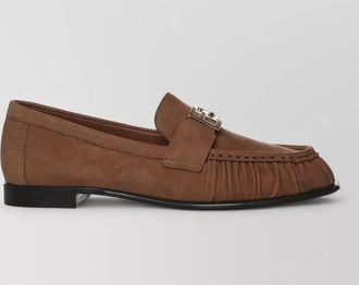 Fendi suede loafers