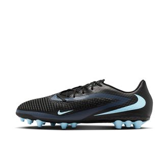 Nike Mens Phantom 6 Low Academy Artificial-Grass Soccer Cleats in Black | HQ2322-003