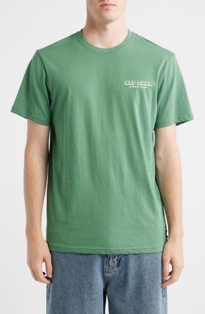 Rip Curl Artist of the Search Sailboat Cotton Graphic T-Shirt in Leaf Green at Nordstrom, Size Xx-Large