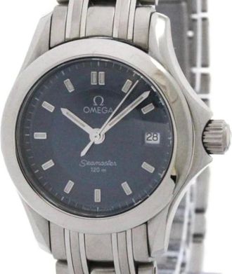 Omega Pre-owned Watches, female, Blue, Size: ONE SIZE Pre-owned Vintage Watch