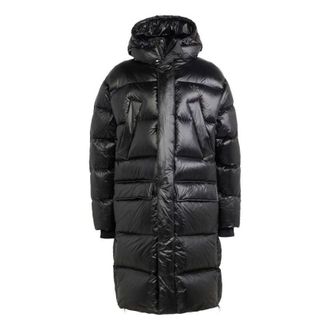 adidas Long Down Puffer Jacket Asia Sizing Black IR7135