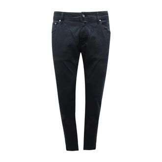 Jacob Cohen Chinos, male, Blue, W35, Nick Slim Trousers